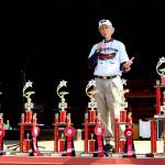 Jim Freeman, pictured here in 2019 at the Whidbey Island Car Show, was known as the Conductor of Fun. (Photo by Bruce Bell)