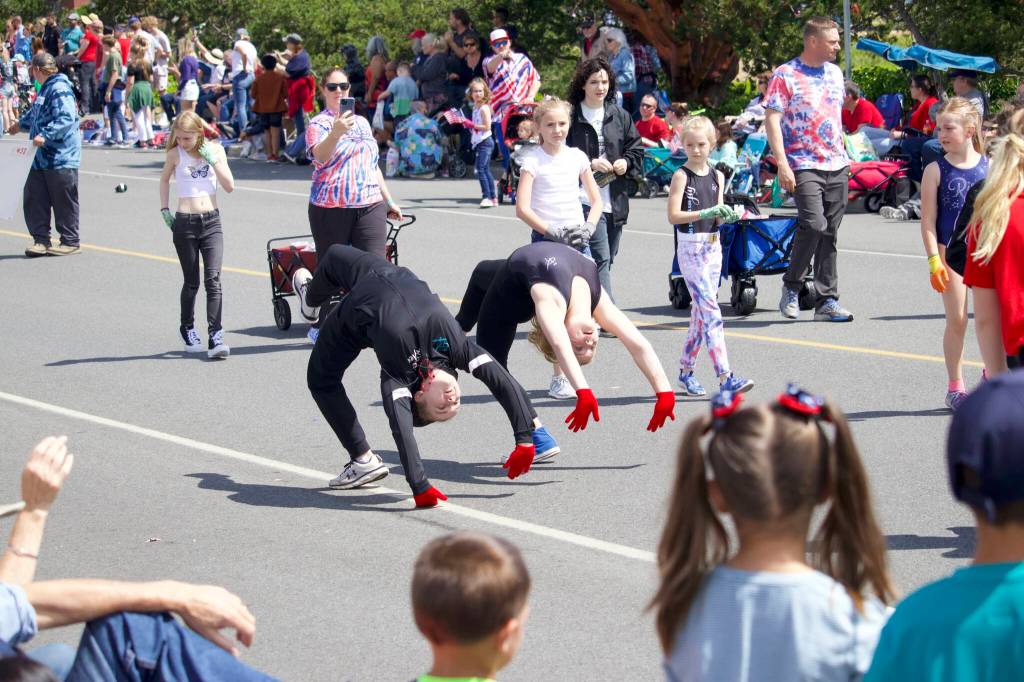 Students of Rise Academy of Arts show off their skills.