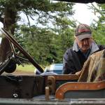 Photo by Karina Andrew
The oldest vehicle on the tour was Richard Andersons 1918 Pierce-Arrow.
