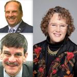 Tim Hazelo, Janet St. Clair and Rick Hannold.