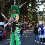 Juggler Wren Schultz returned to the Whidbey Island Fair this year.