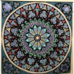 Doe Stahrs piece commemorates Notre Dame and the fire that nearly destroyed it.