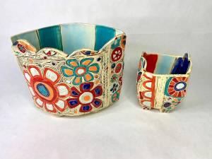 Tricia Balok is a clay artist in Freeland at the Whidbey Clay Center. (Photo provided)