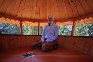 Photo by David Welton
Dan Neumeyer has been fascinated by yurts for decades. He built this yurt, which is currently on display in South Whidbey.