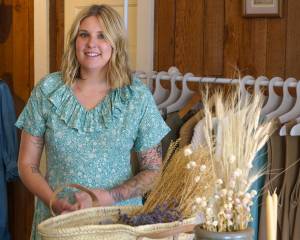 Photo by David Welton
Kelly Sorensen Hansen is the co-owner of Alma, the new sustainable clothing store in Langley that she runs with her mother Diane Sorensen.