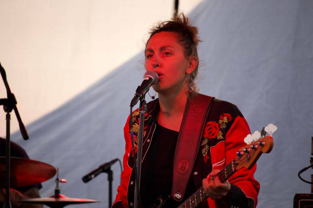 Countryside Ride, a band from Portland, performed at the Oak Harbor Music Festival on Friday. (Photo by Rachel Rosen/Whidbey News-Times)