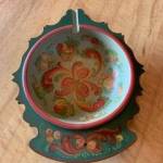 Photos provided
Martha Olsen is a Rosemaling artist. The style of her work, pictured above, originated in Scandinavia. She will present on the art form at the Whidbey Island Nordic Lodge Sept. 17.