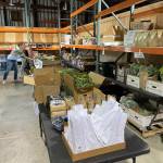 Photo provided
Whidbey Island Grown Cooperative uses a warehouse located in Clinton to pack and store orders for its online market place the Food Hub.