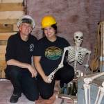 Photos by Rachel Rosen/Whidbey News-Times
James Croft and his wife Priscilla own the Roller Barn and run the haunted house every October.