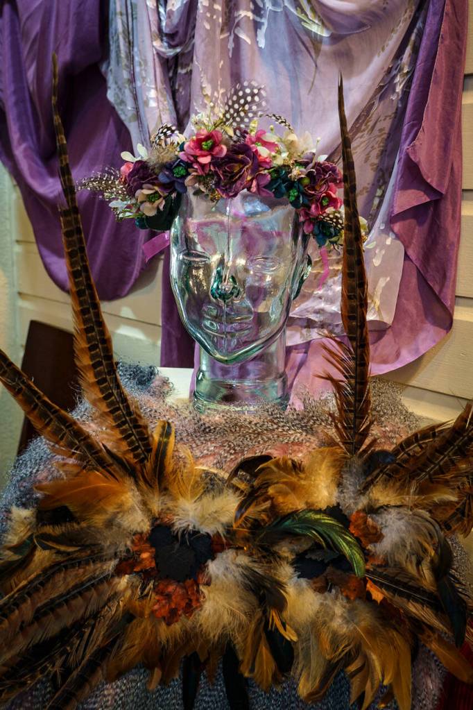 Plenty of feathers were used in the costumes for A Midsummer Nights Dream.