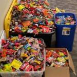 Photo provided
Playhouse Dental collects candy for care packages to be sent to troops overseas around Halloween time every year.