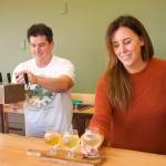 Photo by Rachel Rosen/Whidbey News-Times
Jeff Stoner and Kim Taylor co-own Greenbank Cidery which recently opened a tasting a room in Coupeville.