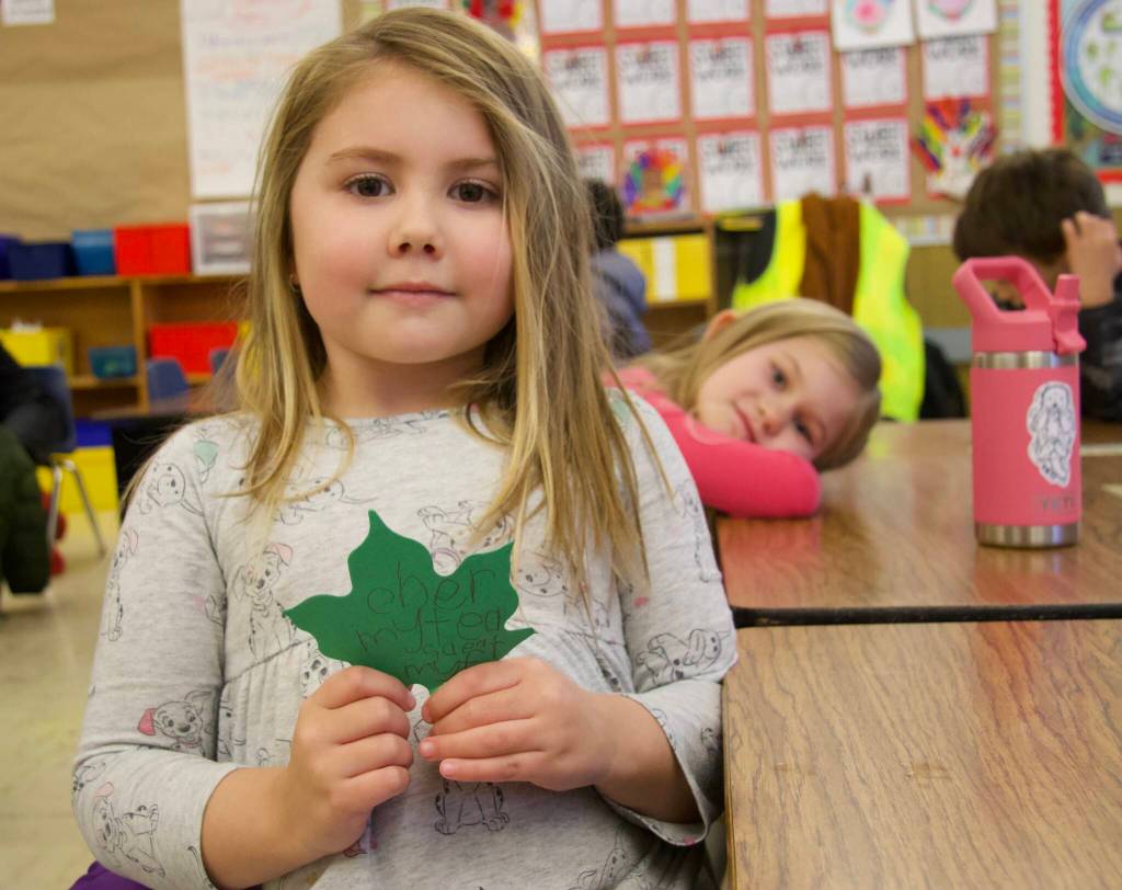 Lauren Barnes 
Im thankful for my teacher and my friends.