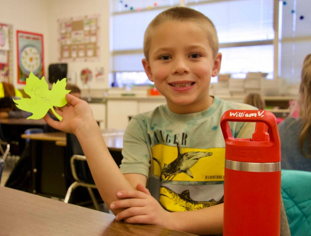 William Valenzuela 
Giving someone a hug, my family and the school.