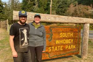 Once they arrived at South Whidbey State Park, Freesia and Josh didnt hesitate to start taking Island Transit, which takes them everywhere they want to go! Island Transit photo