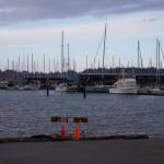 Photo by Rachel Rosen/Whidbey News-Times
The launch ramp float at Oak Harbor marina has been in need of reparis since April of this year.