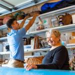 Photo provided
David Rodriguez visits the home of Linked Lives member Kathy Parker.