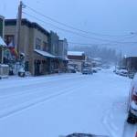 Jim Cooper offered a photo of downtown Coupeville in the snow.