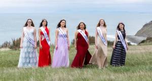 Photo provided by Laura Houck Photogrpahy
From left, Teen 2nd Princess Laurianna Newcomb, Teen 1st Princess Hannah Kunkel, 2022 Teen Miss Oak Harbor Kiersten Tyson, 2022 Miss Oak Harbor Thinalyn Ramier, 1st Princess Sara Rhodes and 2nd Princess Katie Tanner comprise the current Miss Oak Harbor court.