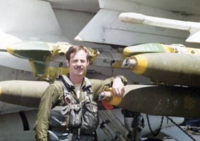 Photo provided
Bombardier Lt.j.g. Robert Alan Clark is pictured aboard the USS Midway shortly before he was killed in the Vietnam War.