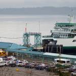 Photo by David Welton
A federal grant will help pay for the cost of adding a charging station to the Clinton ferry terminal.