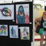 Vendors sell art at the 2022 Coupeville Arts and Crafts Festival. Coupeville may soon become Washington states newest officially designated creative district. (File photo by Karina Andrew/Whidbey News-Times)
