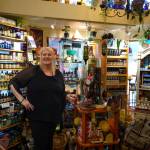 Cheryl Cherub Zimmermann stands in the midst of her jam-packed store, TONIC Juice & Remedy. The health and wellness business is an apothecary, juice bar, gift shop and grocery.