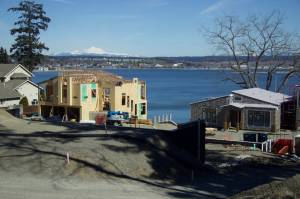 Photos by Rachel Rosen/Whidbey News-Times
A total of 11 houses are set to be built at the Scenic Heights Development.
