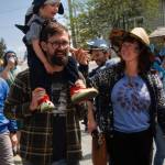 Photo by David Welton
Whale costumes of all kinds are represented at the annual Welcome the Whales parade.