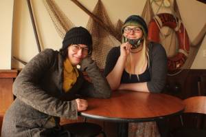 Photo by Karina Andrew/Whidbey News-Times
Lees Datin, left, and Rose Worley are the owners of Overboard, a small bites and craft cocktails restaurant that opened last month in Coupeville.