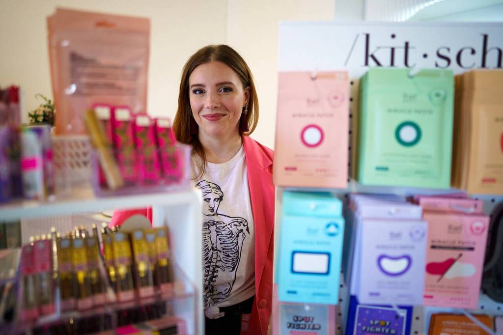 In starting her own beauty store, Sarah Jean Muncey-Gordon has been intentional about carrying products that are made by brands independently owned by women and BIPOC, which stands for Black, indigenous and people of color. (Photo by David Welton)