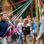Photo provided
Kids decorate a maypole.