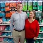 From left, Orin and Kyle Etheridge own the Whidbey Party Store which is closing its doors after 11 year in business. (Photo by Rachel Rosen/Whidbey News-Times)