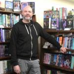 Photo by Karina Andrew/Whidbey News-Times
Matt Daniel represents the second generation in his family to own the Book Rack, the bookstore founded by his parents in 1983. The store celebrates its 40th anniversary this year.