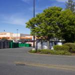 Photo by Rachel Rosen/Whidbey News-Times
There is a homeless camp located in the wooded area next to The Home Depot parking lot.