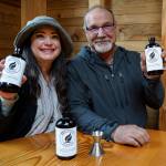 Tessa and Richard Karno are the baristas behind Unplugged Coffee. (Photo by David Welton)