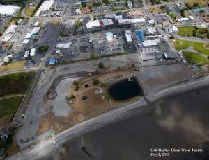 The sewage plant in Oak Harbor.