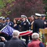File photo by Rachel Rosen/Whidbey News-Times
Oak Harbor High School Naval Junior Reserve Officers Training Corps folds a flag at the 2022 Memorial Day Service of Remembrance at Maple Leaf Cemetery in Oak Harbor.