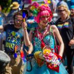 Langleys pride parade, which is returning this year, was known for being colorful. (Photo by David Welton)