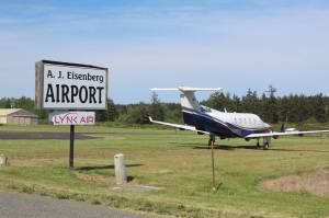 Photo by Karina Andrew/Whidbey News-Times
The Port of Coupeville has been approved for a bond to purchase the A.J. Eisenberg Airport in Oak Harbor.