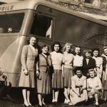 The original, 1948 bookmobile served rural communities. (Photo provided)