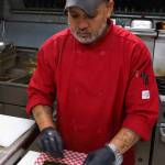 Photos by David Welton
Polynesian favorites on the menu include Spam musubi, which consists of Spam cooked in teriyaki sauce on a bed of rice wrapped in roasted seaweed, like a sushi roll.