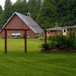 The Grubbs spruced up the grounds with gardens, native plants and berms. (Photo by David Welton)