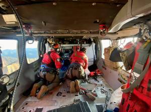 Navy photo
Members of a SAR team from NAS Whidbey rescued two people over the Fourth of July weekend.
