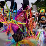 Participants wore a rainbow of colors to the Langley Pride Parade. (Photos by David Welton)