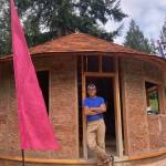 A new slipstraw yurt may be the first of its kind on Whidbey. (Photo provided)