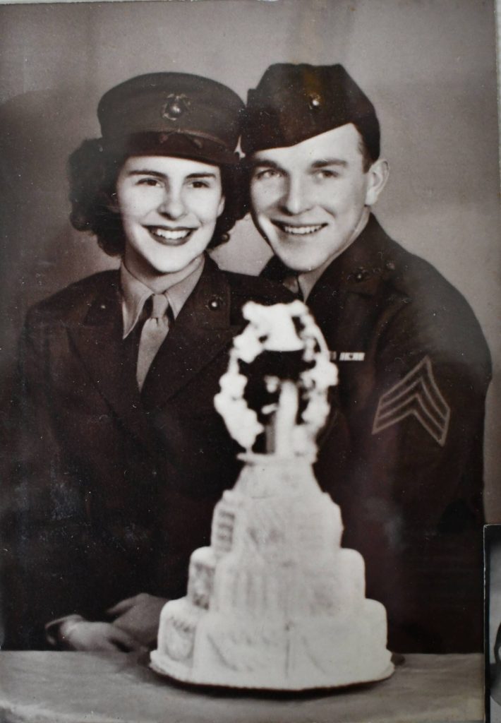 Photo provided
Mary and Floyd on their wedding day.