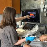 One of Kaurs first workshop participants was a teenager who took ultrasound scans of her grandmother. (Photo provided)