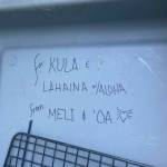 Photo provided
Community members have written heartfelt messages on the donated kennels.