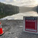 Pass Lake, which is within Deception Pass State Park, is closed because of toxic algae.